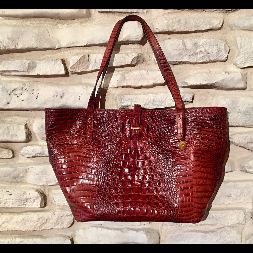 Brahmin large tote bag, excellent used condition